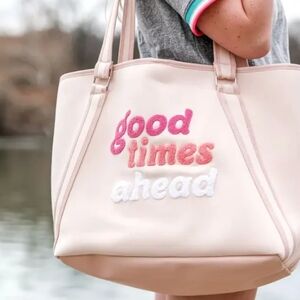 Neoprene Good Times Ahead Tote